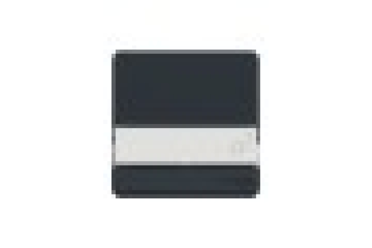 Кнопковий вимикач з полем для маркування IP55 Mureva Styl, чорний (MUR34029)