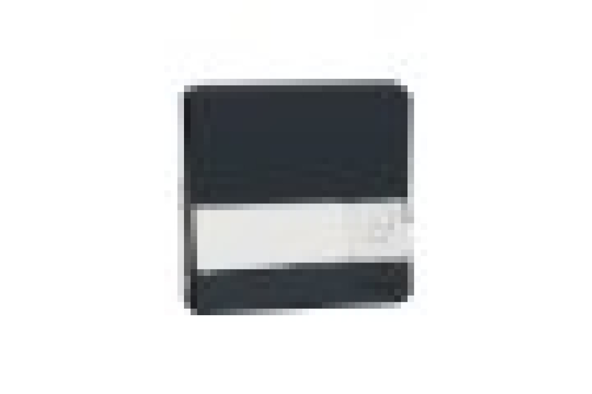 Кнопковий вимикач з полем для маркування IP55 Mureva Styl, чорний (MUR34029)