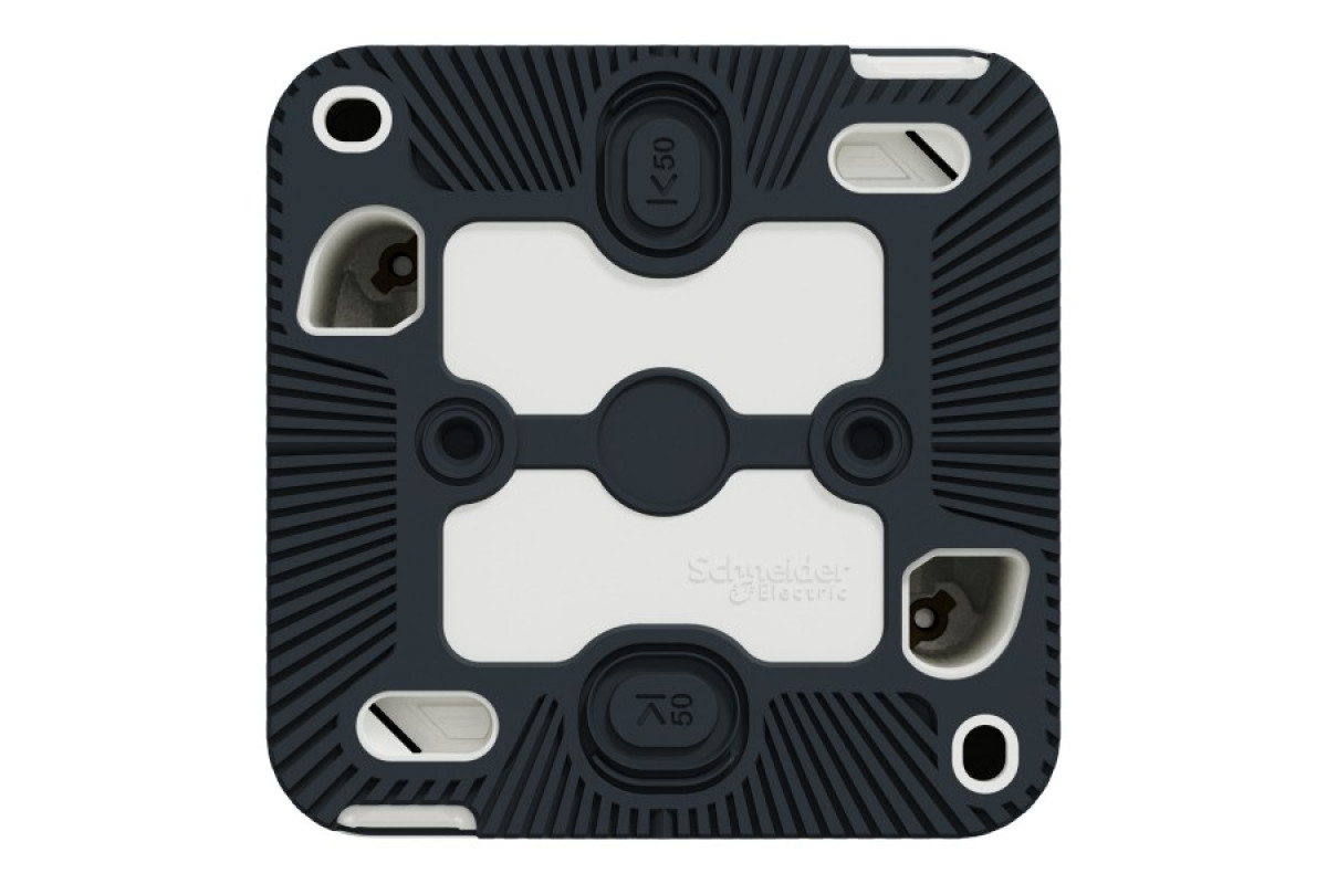 Кнопковий вимикач у зборі IP55 Mureva Styl, для поверхневого монтажу, білий (MUR39026)