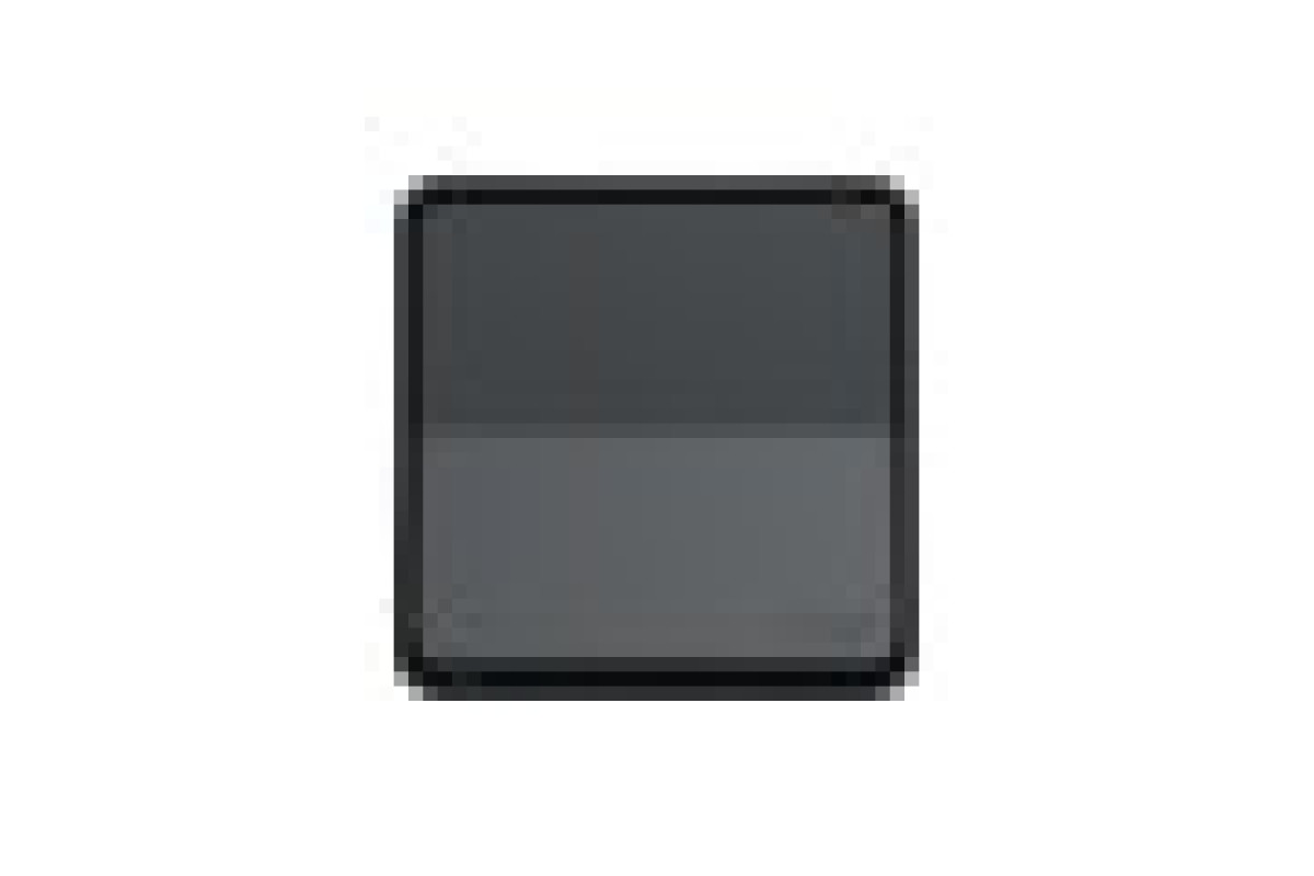 Кнопковий вимикач у зборі IP55 Mureva Styl, для поверхневого монтажу, чорний (MUR35026)