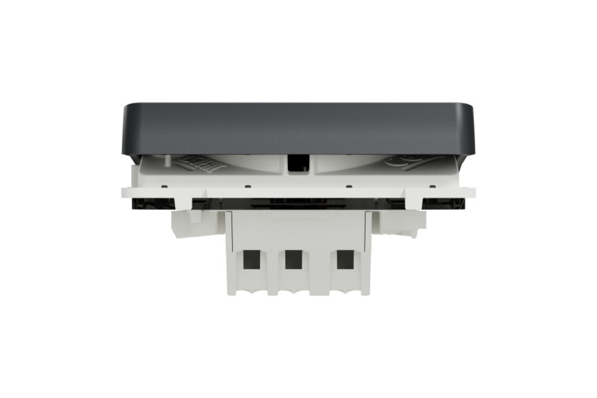 Механізм кнопкового вимикача IP55 Mureva Styl, чорний (MUR35027)