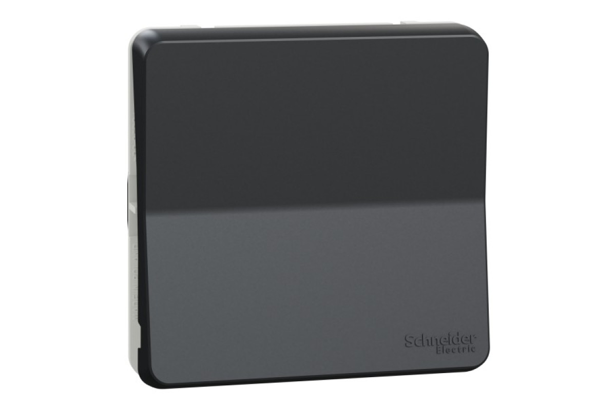 Механізм кнопкового вимикача IP55 Mureva Styl, чорний (MUR35027)