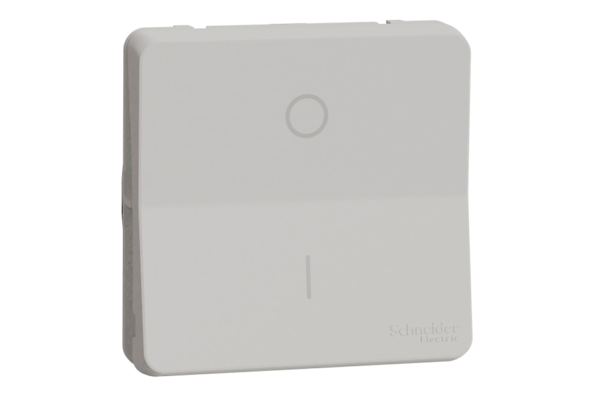 Механізм перемикача 2-полюсного IP55 Mureva Styl, білий (MUR39033)