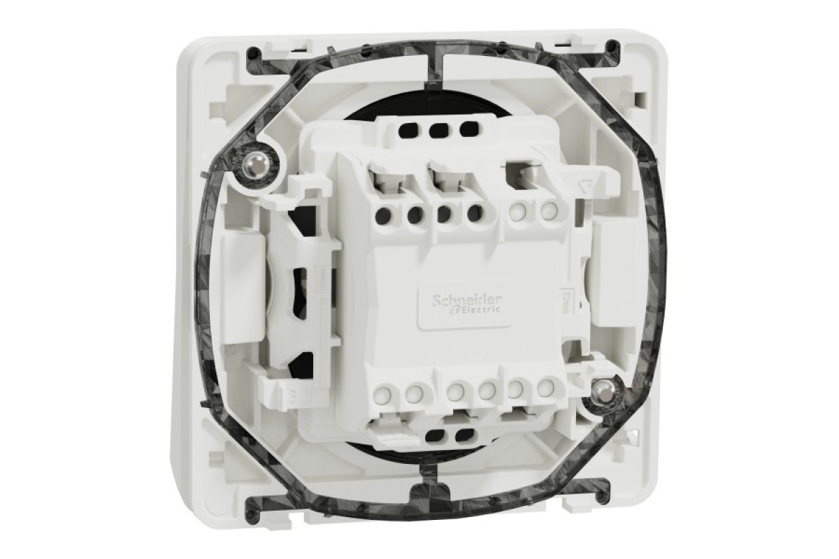 Механізм перемикача IP55 Mureva Styl, білий (MUR39723)