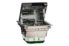 Підлоговий лючок, металевий, розмір M, 4 модулі, Unica System+ (INS52121)