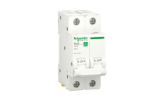 Автоматичний вимикач RESI9 Schneider Electric 25 А, 2P, крива С, 6кА (R9F12225)