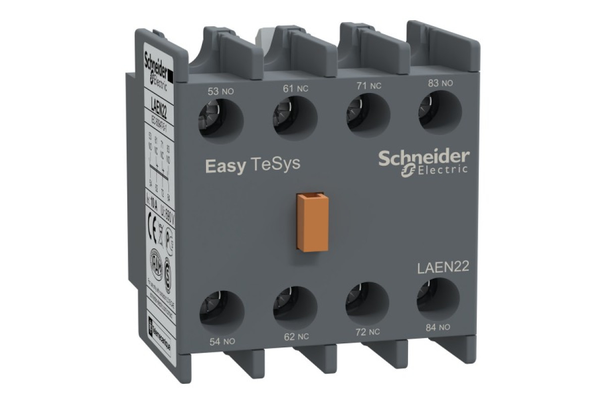 Блок додаткових контактів Е 2NO 2NC (LAEN22)