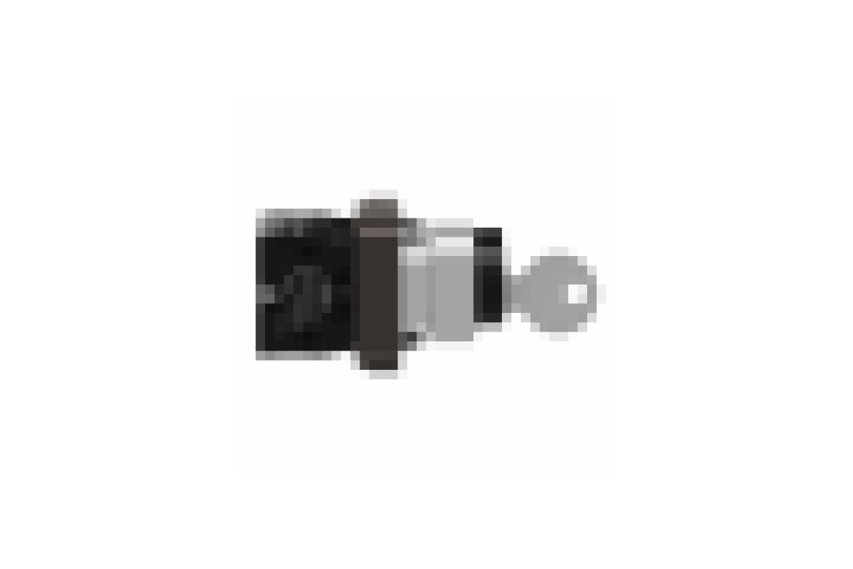 Ключовий перемикач, Easy Harmony XB2, метал, чорний, 22мм, 3 положення, залишається на місці, висувається на 3 сторони, 2NO (XB2BG03C)