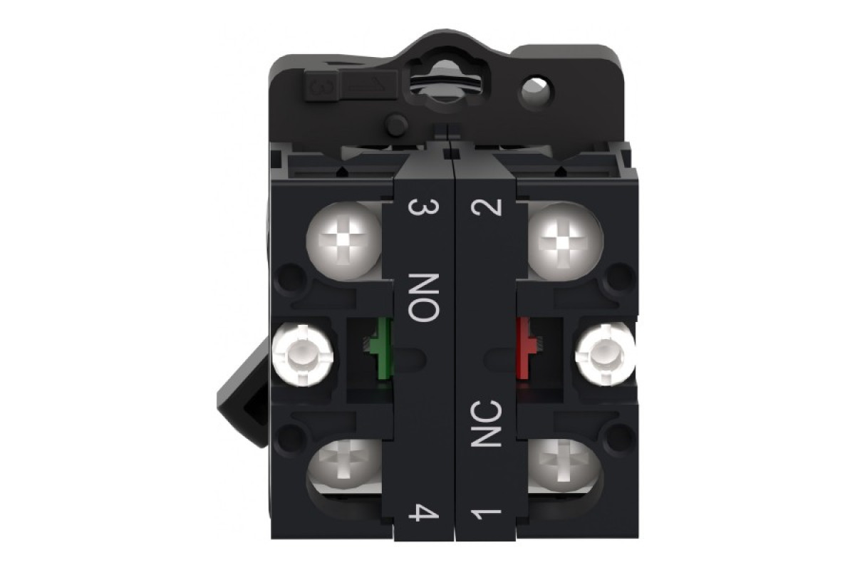 Селекторний перемикач з довгою ручкою, 2 положення, з фіксацією, 1 NO + 1 NC (XA2EJ25)