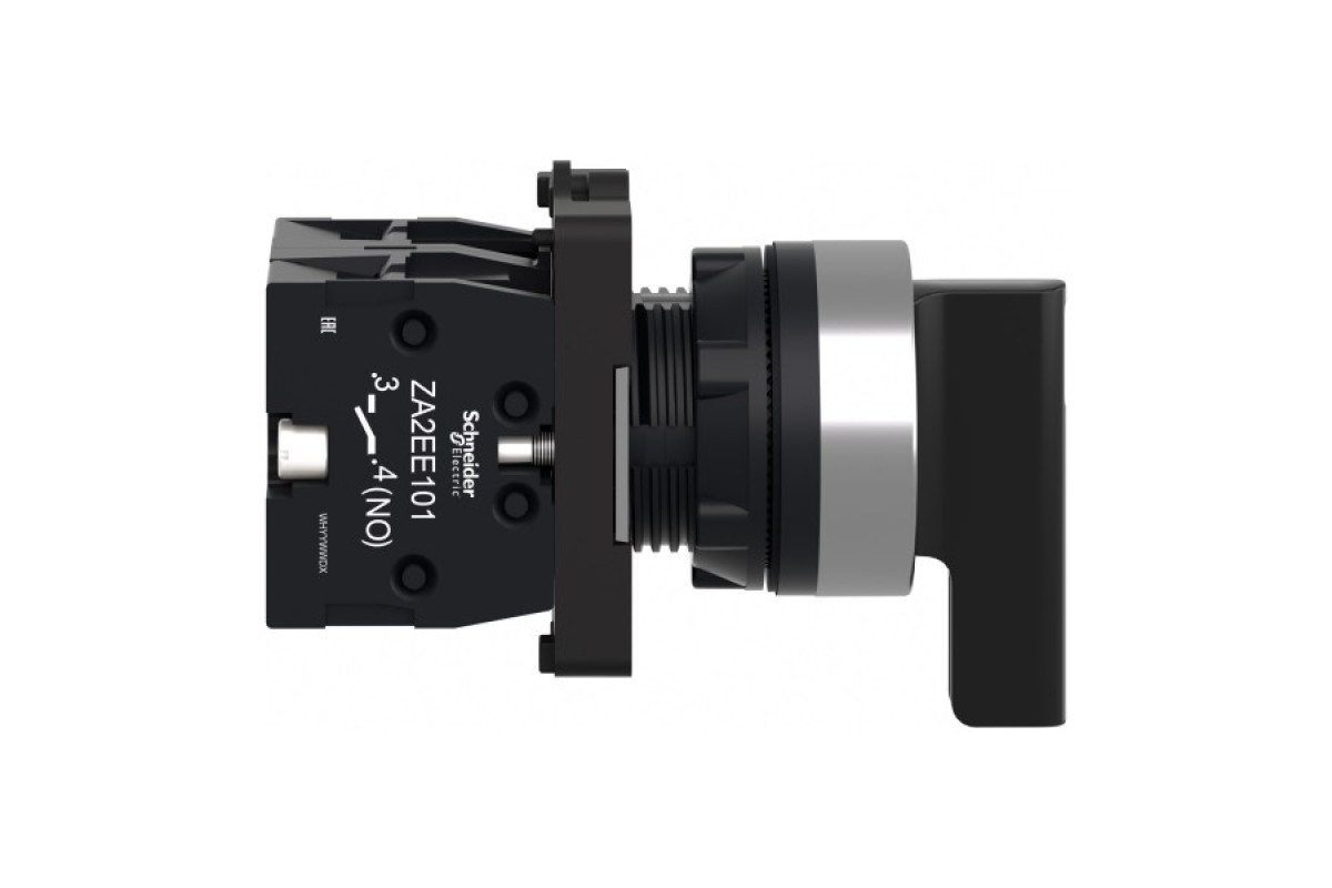 Селекторний перемикач з довгою ручкою, 3 положення, з фіксацією, 2 NO (XA2EJ33)