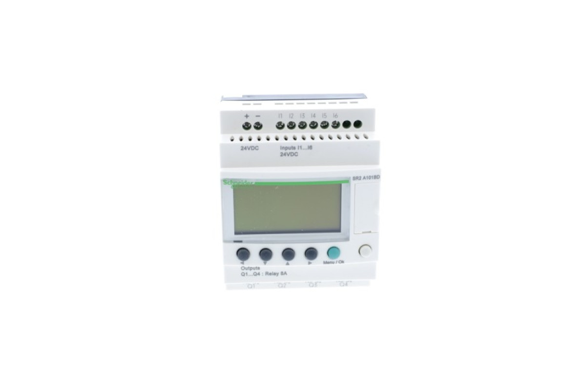 Інтелектуальне реле 10ВХ/ВИХ, Дислей,=24В (SR2A101BD)