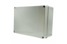 Коробка розподільча навісна 300х220х120 мм з гладкими стінками IP56 (EC410C8)