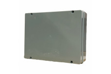 Коробка розподільча навісна 380х300х120 мм з гладкими стінками IP56 (EC410C9)