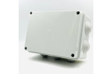 Коробка розподільча навісна IP55 з кабельними вводами і кришкою на гвинтах 150x110x70 мм (EC400C5)