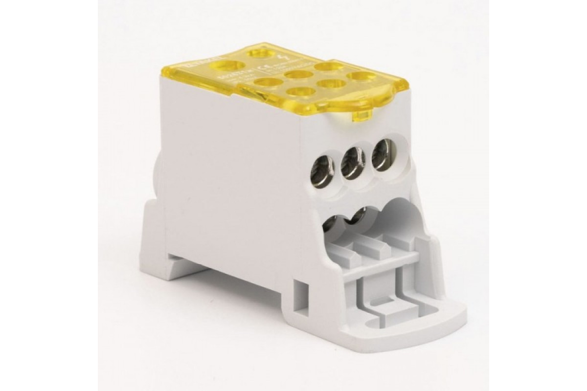 Блок розподільчий 125А на DIN-рейку (502631ж)