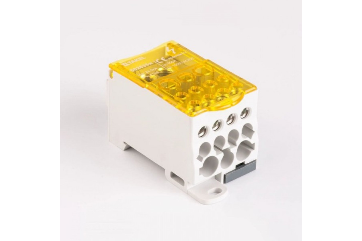 Блок розподільчий 500А на DIN-рейку (502635ж)