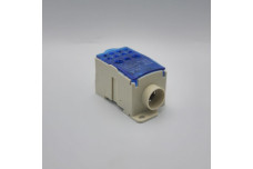 Розподільчий блок на DIN-рейку РБД400A синій (702634с)