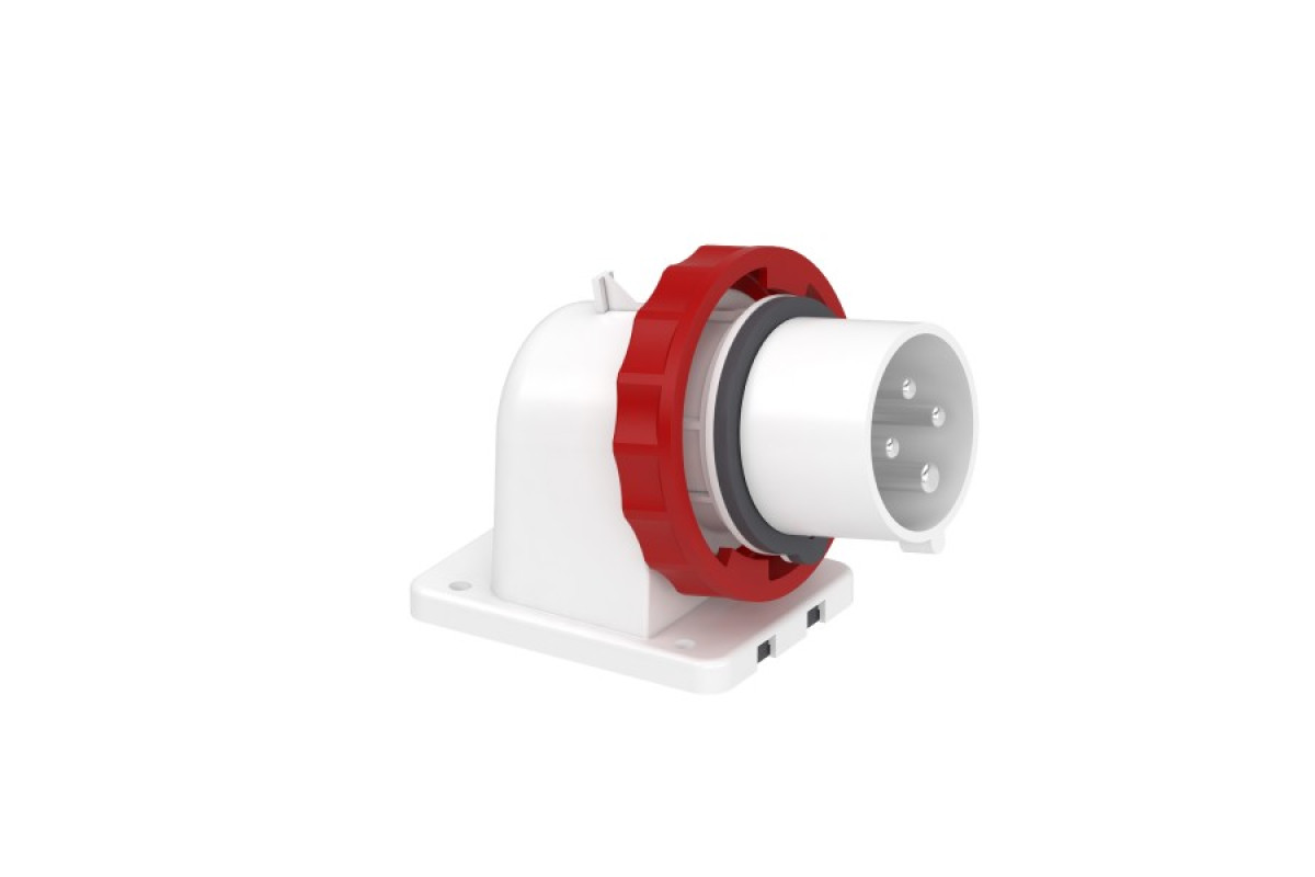 Вилка щитова 16А 3P+E 380В IP67 (83858)