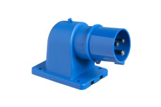 Вилка щитова 32А 2P+E 250В IP44 (81816)