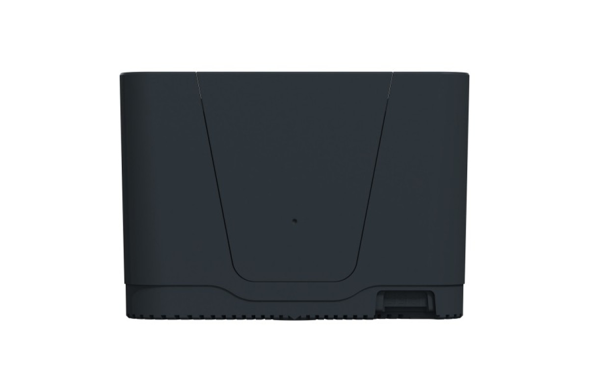 Подвійний блок для поверхневого монтажу IP55 Mureva Styl, вертикальний, чорний (MUR37912)