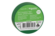 Ізоляційна стрічка, 19mm x 20m, зелена - Thorsman (2420106)
