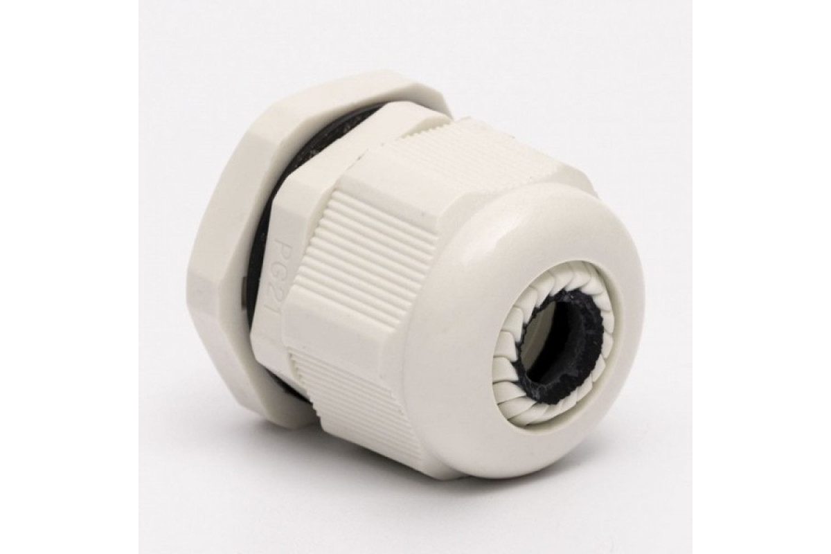 Кабельне введення PG 21 сірий (502706)