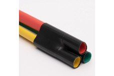 Муфта кінцева термоусаджувальна до 1кВ для кабеля з пластмасовою ізоляцією 3 ПКВТп-1 (150-240 мм²) без наконечників (509017)