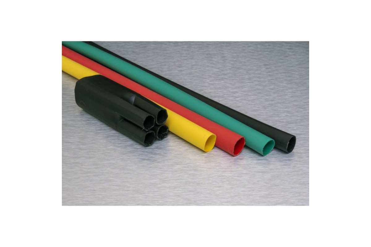 Муфта кінцева термоусаджувальна до 1кВ для кабеля з пластмасовою ізоляцією 4 ПКВТп-1 (25-50 мм²) (509022)