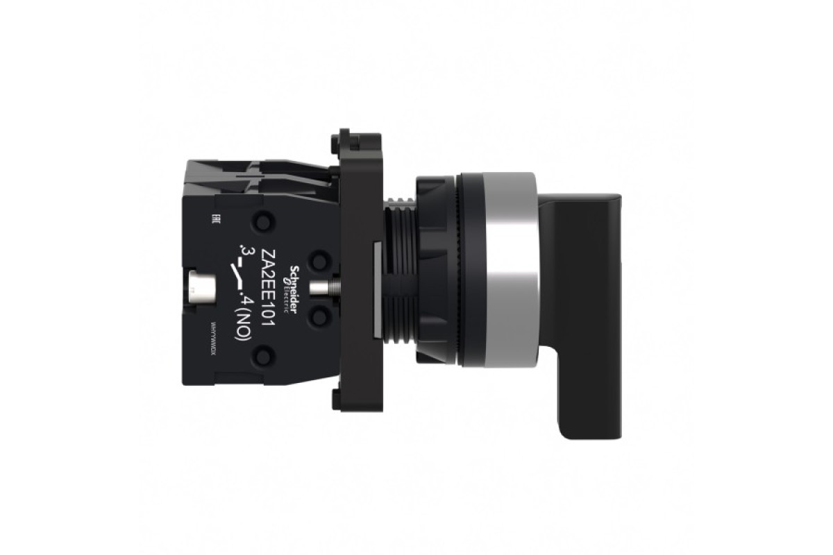 Селекторний перемикач з довгою ручкою, 3 положення, повернення в центр, 2 NO (XA2EJ53)