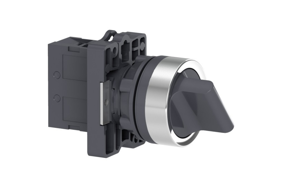 Селекторний перемикач з короткою ручкою, 2 положення, з фіксацією, 1 NO (XA2ED21)