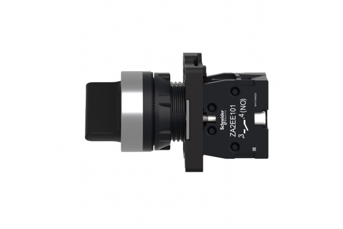 Селекторний перемикач з короткою ручкою, 2 положення, пружинне повернення, 1 NO (XA2ED41)