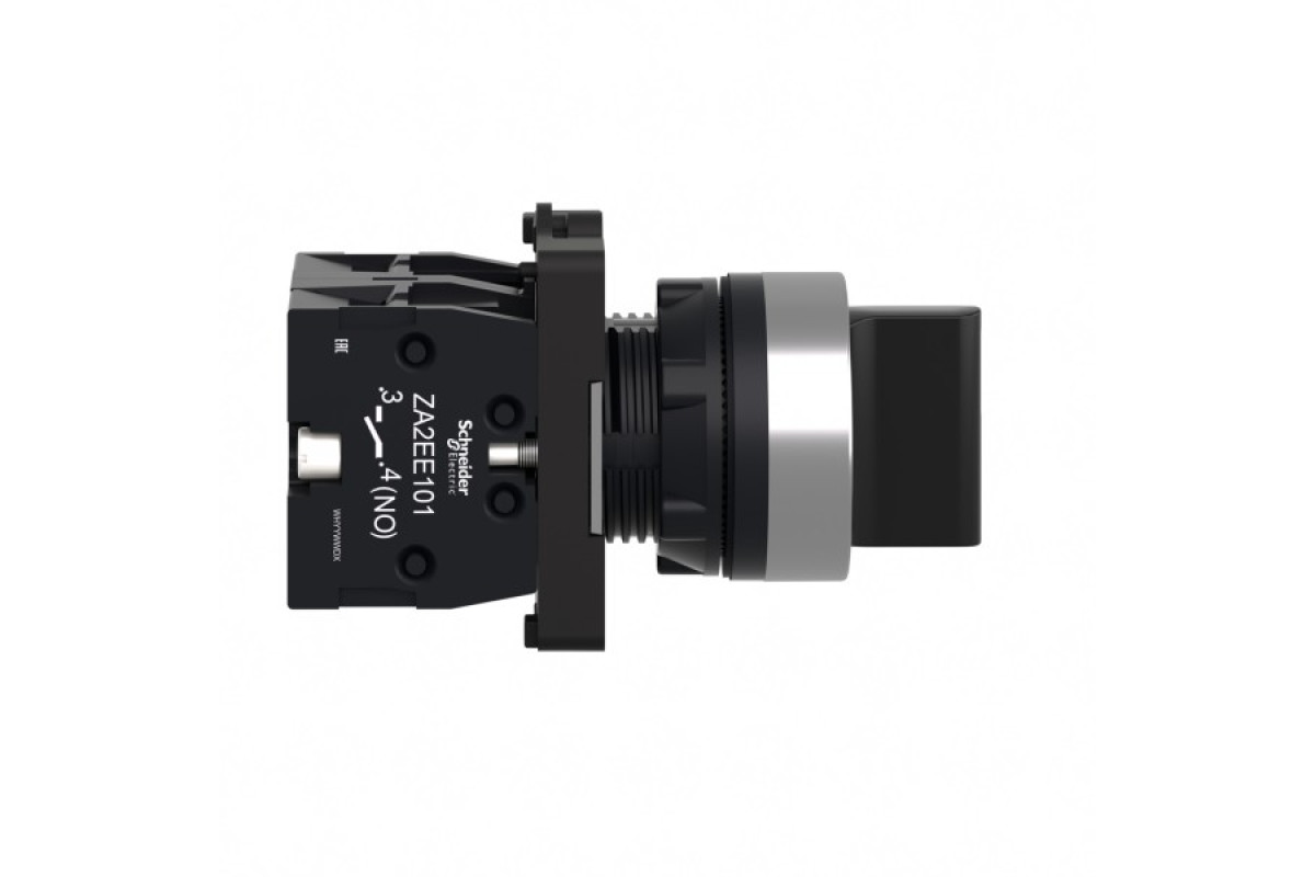 Селекторний перемикач з короткою ручкою, 3 положення, з фіксацією, 2 NO (XA2ED33)