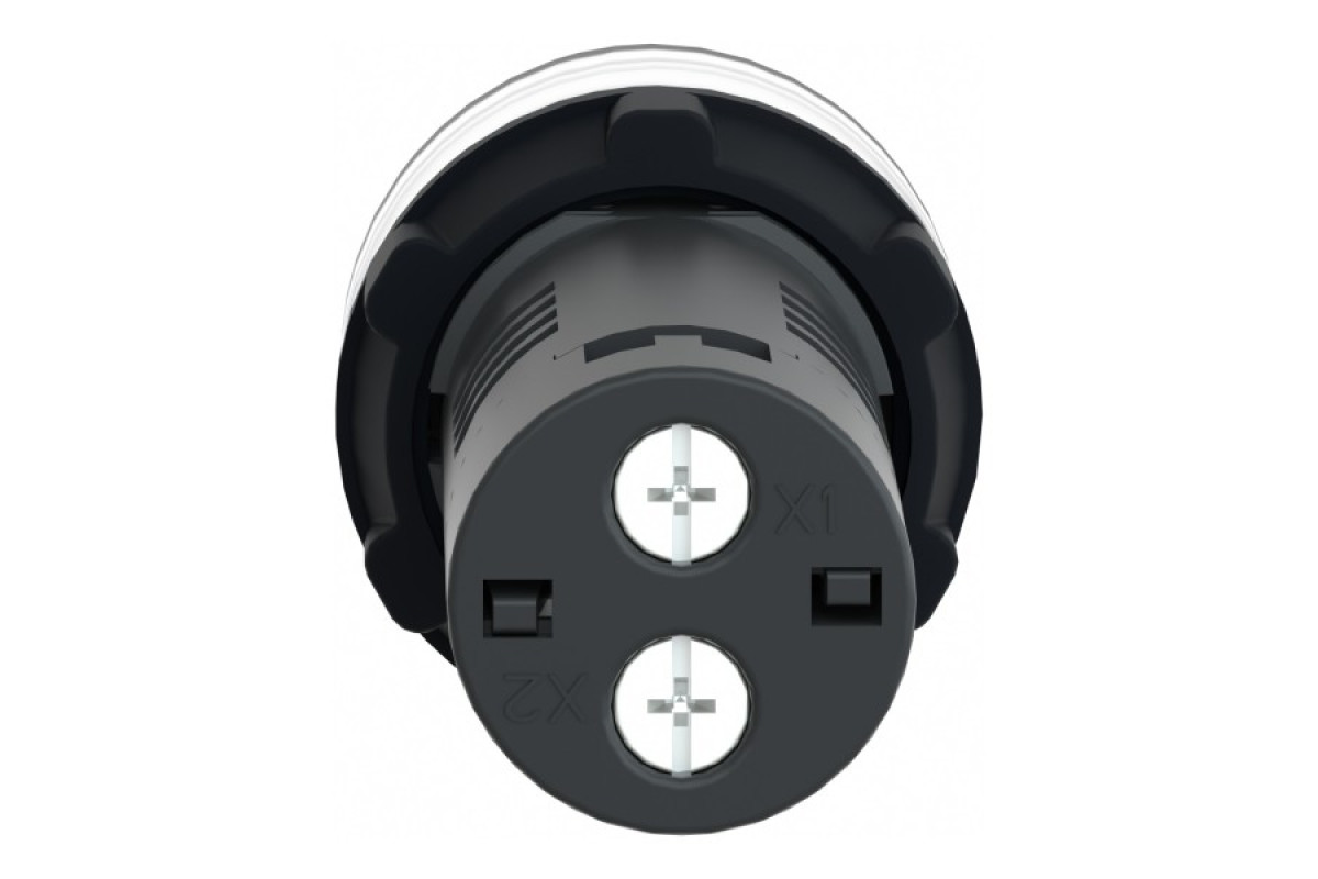 Средняя сигнальная лампа ХА2 белого цвета с номиналом 24В АС/DC (XA2EVB1LC)