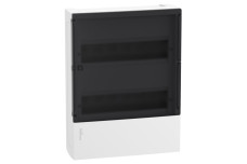 Щит навісний Resi9 MP димчасті двері 2 шини 24 модулі (MIP12212S)