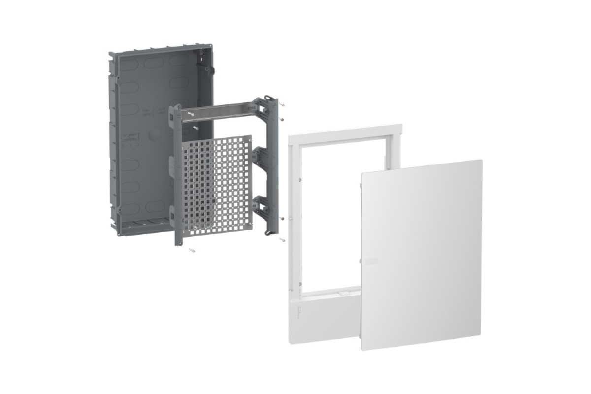 Щит мультимедійний Resi9 MP 3 ряди/36 модулів, врізний (MIP312FU)