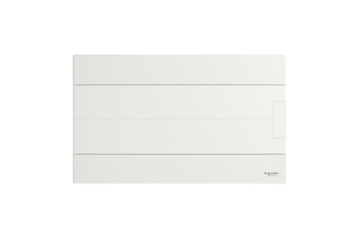 Щит пластиковый Easy9 EU, врезной, 1 ряд 18 модулей, белая дверь (EZ9EUB118)