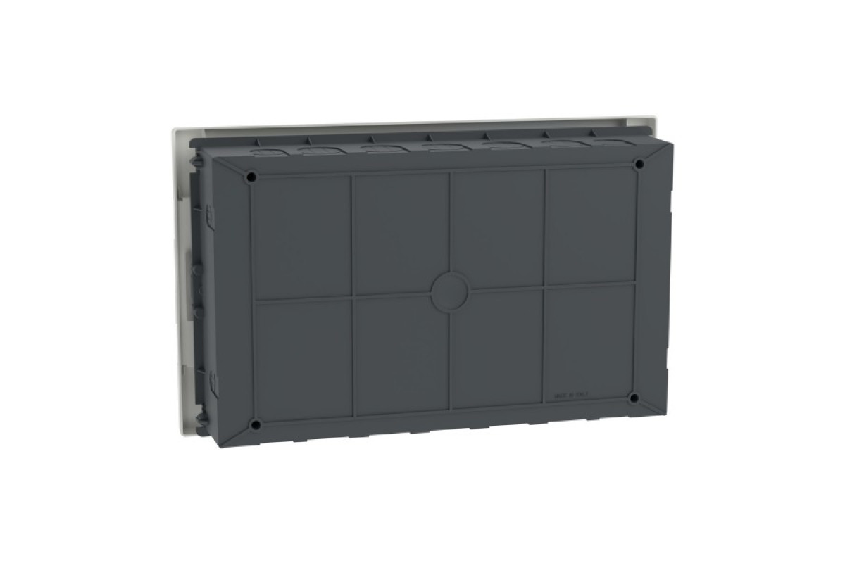 Щит пластиковый Easy9 EU, врезной, 1 ряд 18 модулей, белая дверь (EZ9EUB118)