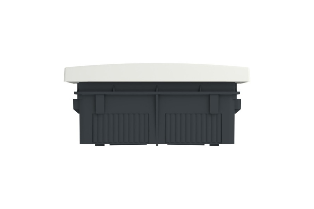 Щит пластиковий Easy9 EU, врізний, 1 ряд 8 модулів, димчасті двері (EZ9EUA108)