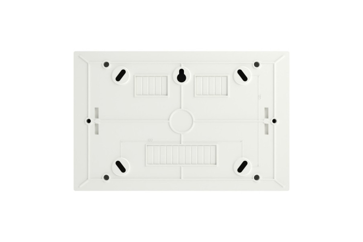 Щит пластиковий Easy9 EU, навісний, 1 ряд 12 модулів, білі двері (EZ9EUD112)