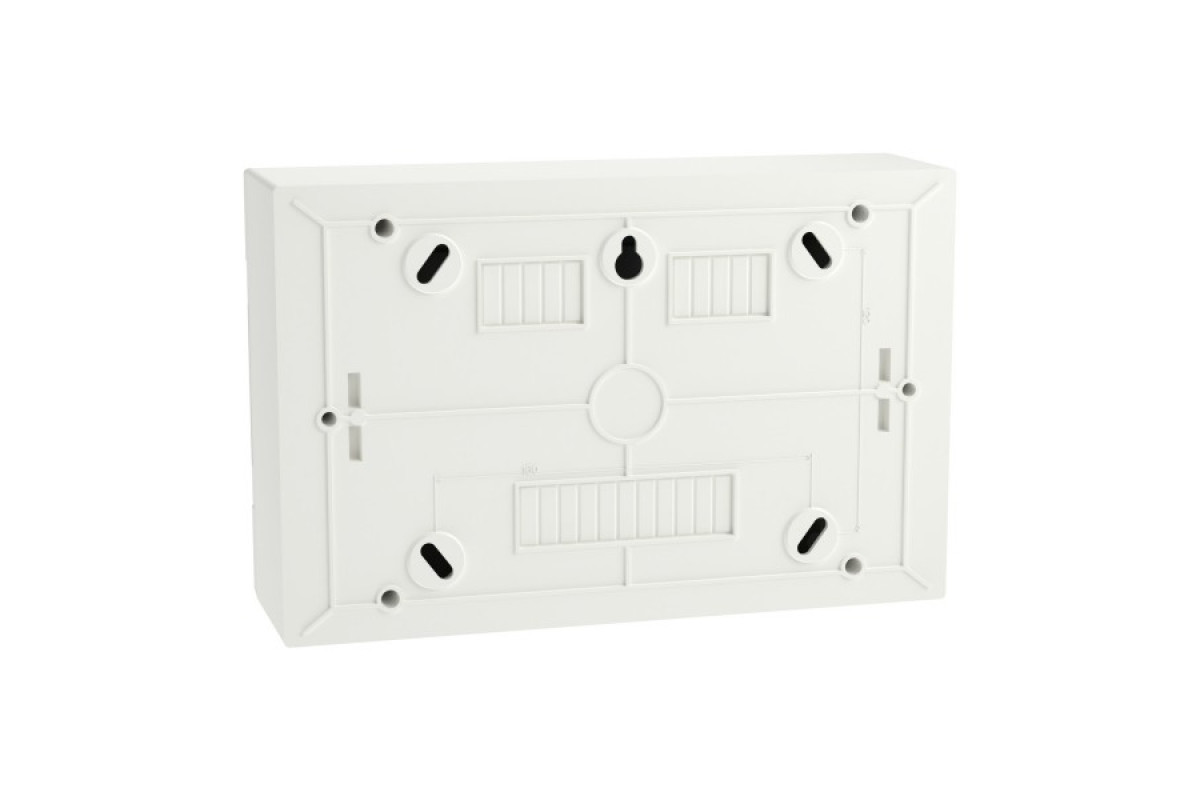Щит пластиковий Easy9 EU, навісний, 1 ряд 12 модулів, білі двері (EZ9EUD112)