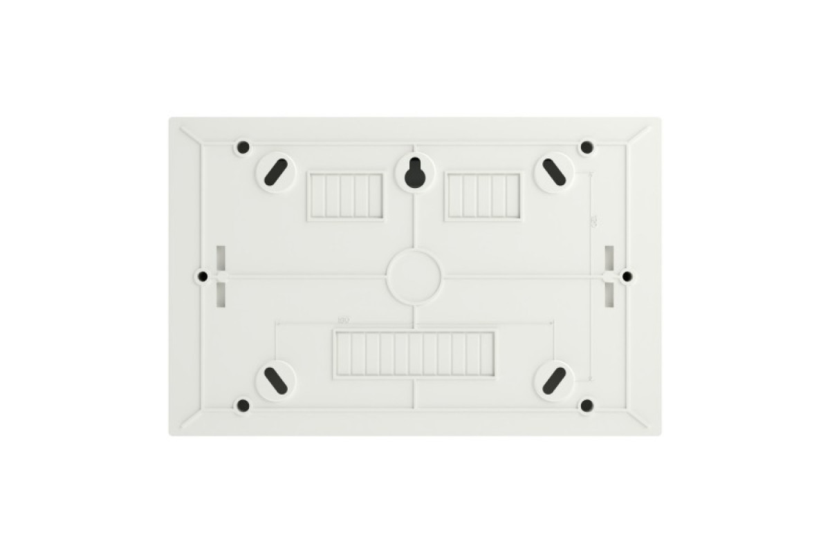 Щит пластиковый Easy9 EU, навесной, 1 ряд 12 модулей, дымчатая дверь (EZ9EUC112)