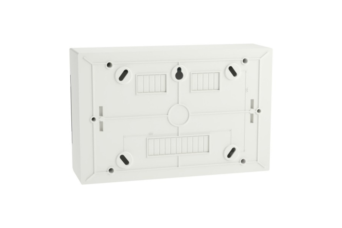 Щит пластиковый Easy9 EU, навесной, 1 ряд 12 модулей, дымчатая дверь (EZ9EUC112)