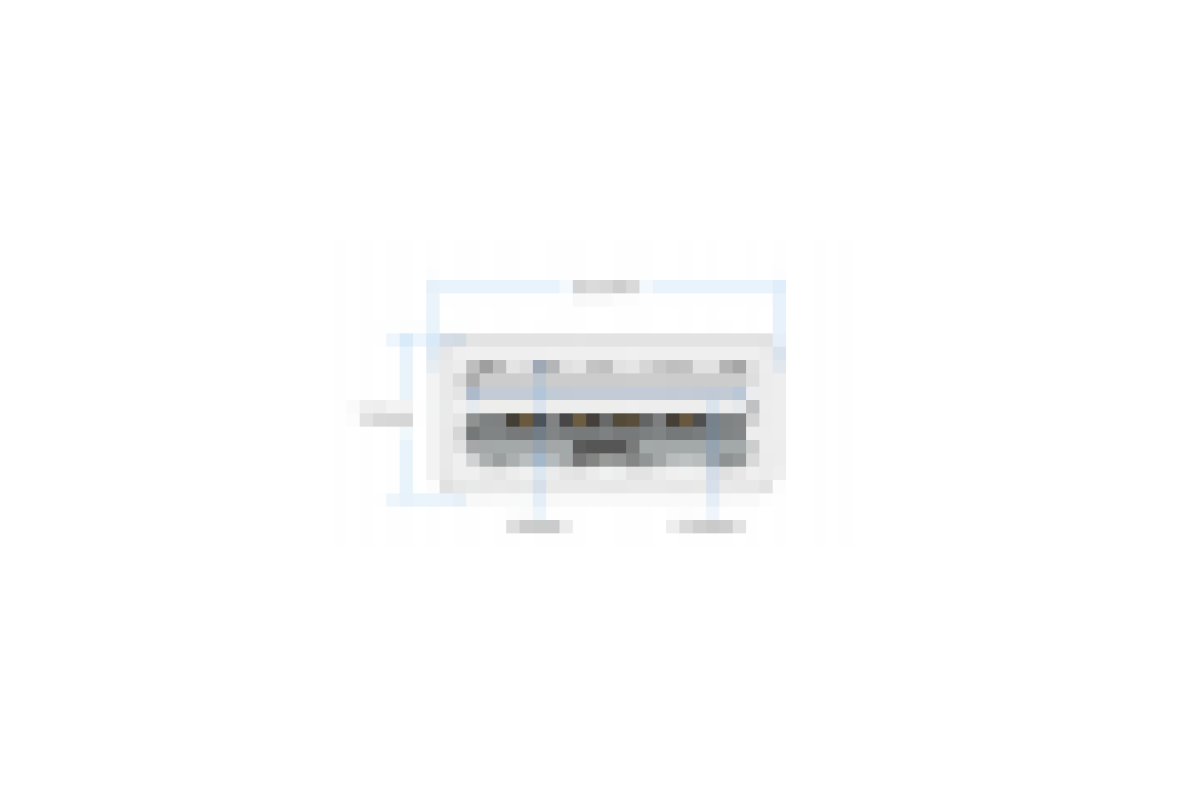 Кабель USB PROLUM™ - 1М, Білий (503042)