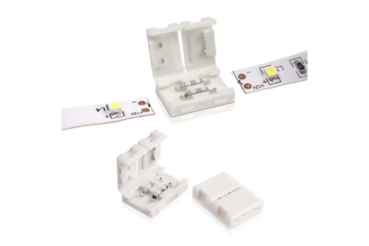 Конектор PROLUM™ для стрічки 2835\3528, 8мм (503003)