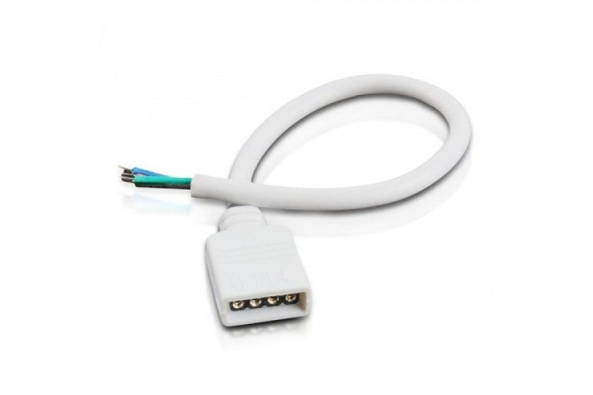 Конектор SMD5050 RGB (провід 4 pin, без затискача) (503011)