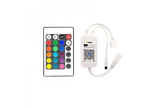 Контролер RGB PROLUM (Wi-FI, IR 24 кнопок 12A) (402028)