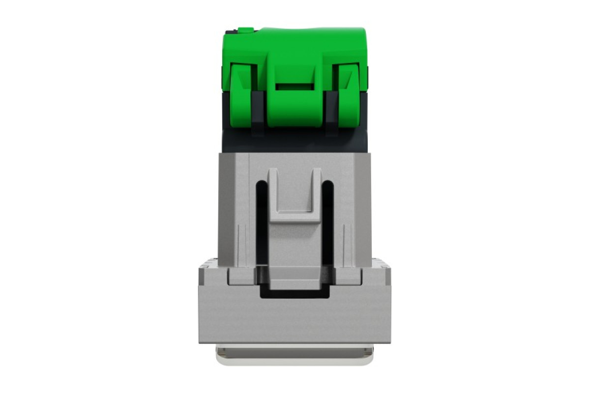 New Unica RJ45 1 модуль CAT6A FTP алюм (NU344830)