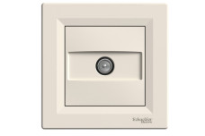 TV Розетка 8dB прохідна Крем Asfora (EPH3200323)