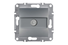 TV Розетка Кінцева Asfora Сталь (EPH3200162)