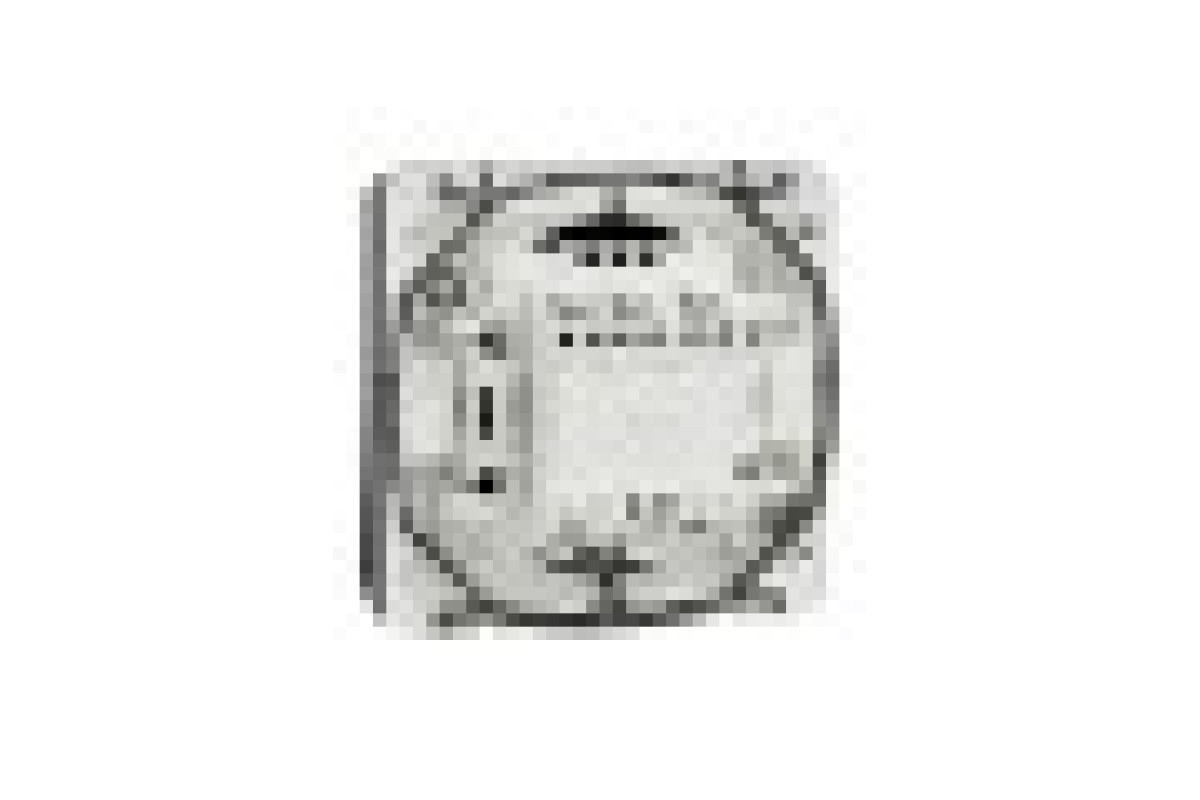 Механізм подвійного кнопкового вимикача IP55 Mureva Styl, чорний (MUR35326)